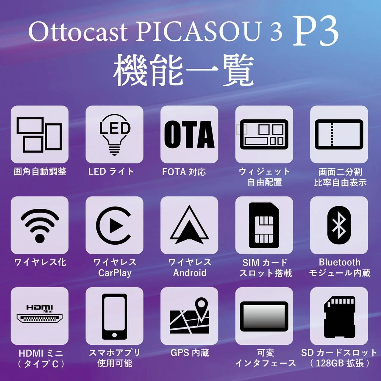 🎁 TK限定特別お得価格 📣OttoAibox P3 CarPlay AI Box