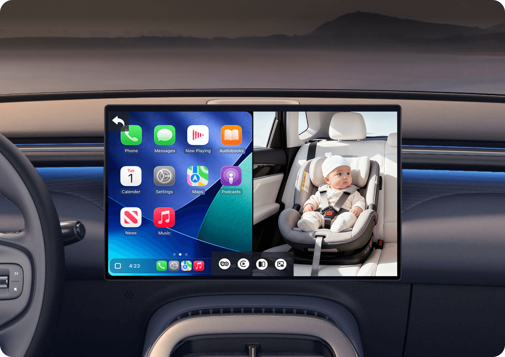 <h4><strong>シームレスなマルチタスク</strong></h4>