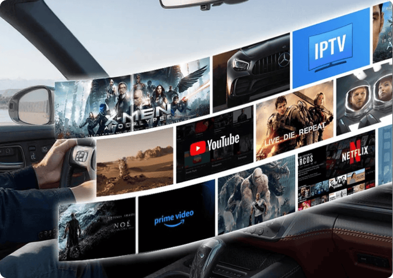 車内ディスプレイ