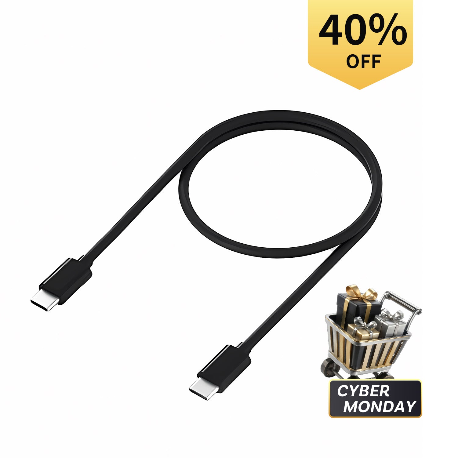 USB Type-C to A(C) ケーブル 30cm