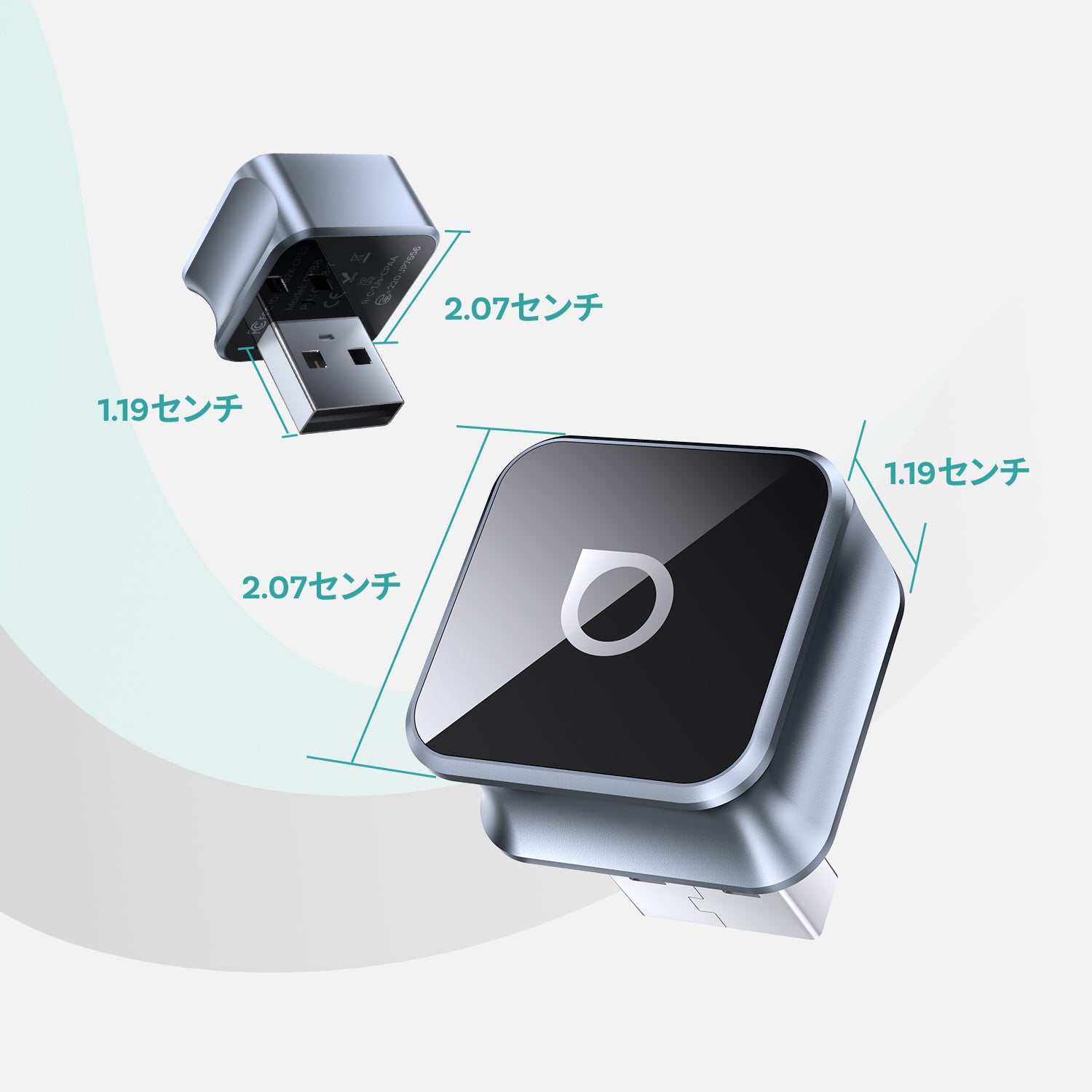 ゆうOttocast Mini Cube —超ミニ Cube 3.0 Ottocast Wireless CarPlay Android Auto Mini Cube 3.0 Orange