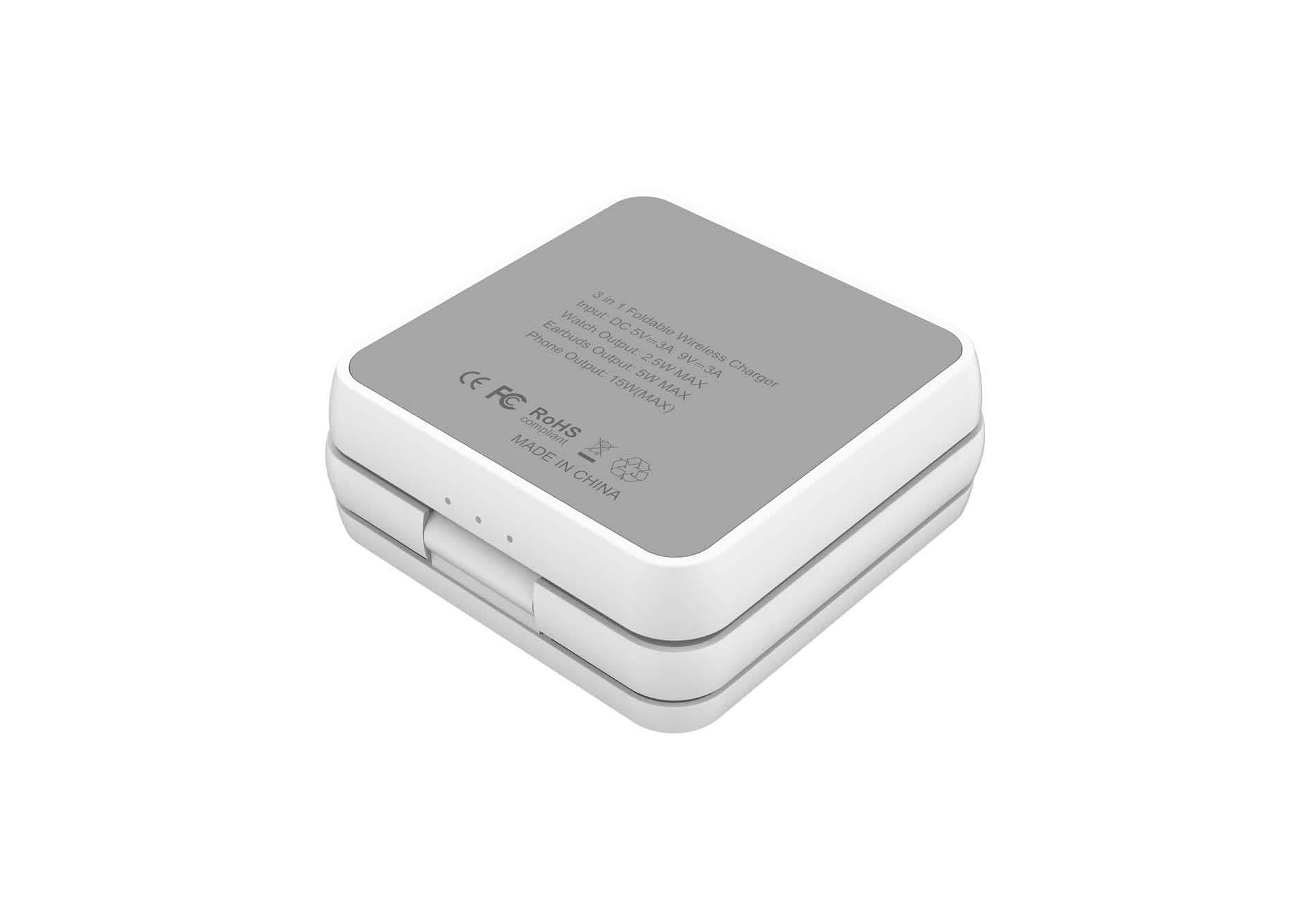 OTTOCAST 15W 3 in 1マグネット式 ワイヤレス急速充電器