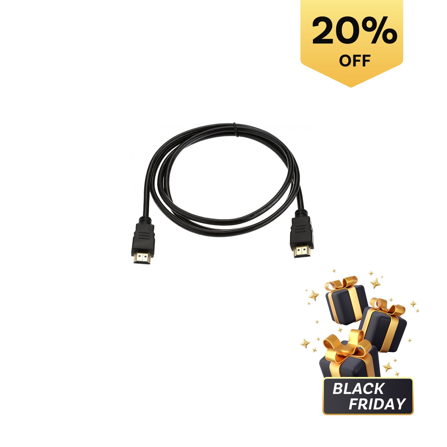 AIBOX用・高速HDMIケーブル　1Ｍ