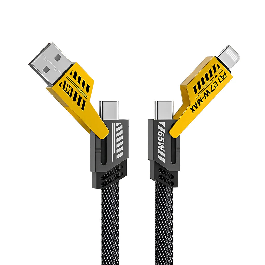 65W USB 4-IN-1充電ケーブル