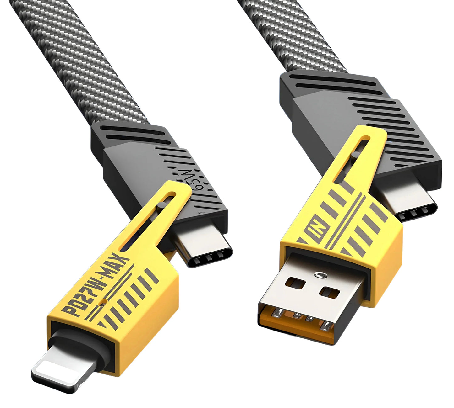 65W USB 4-IN-1充電ケーブル