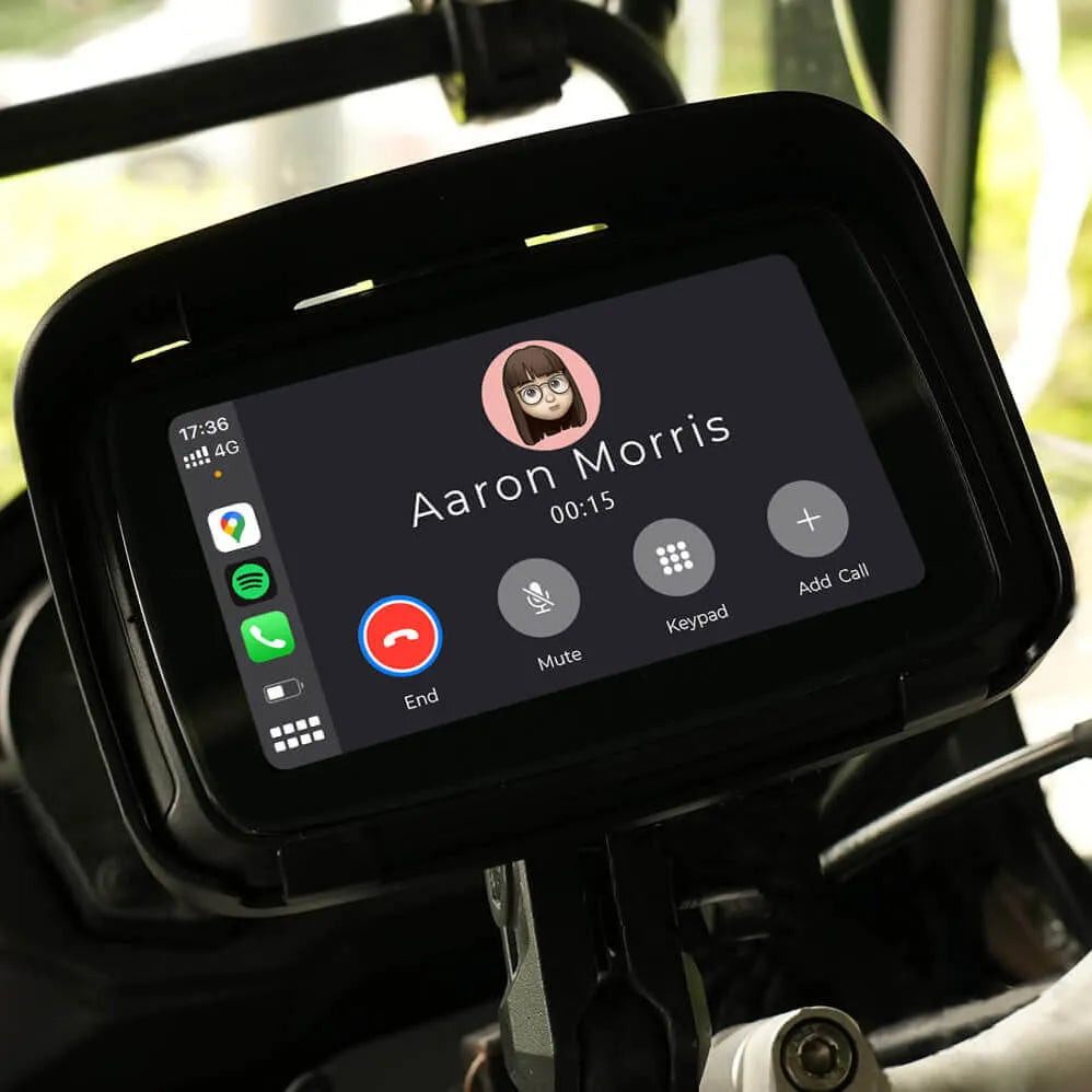 CarPlay Lite C5 ポータブルバイクワイヤレスCarPlay/Android Autoスクリーン