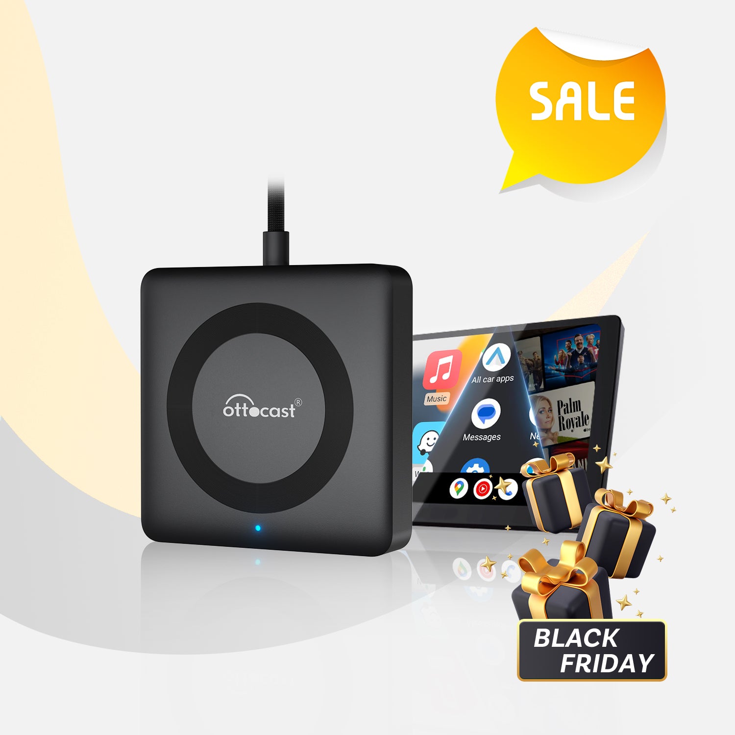 【ほぼ新品】Ottocast Car TV Mate MAX　カーテレビメイト Car Tv Mate Max