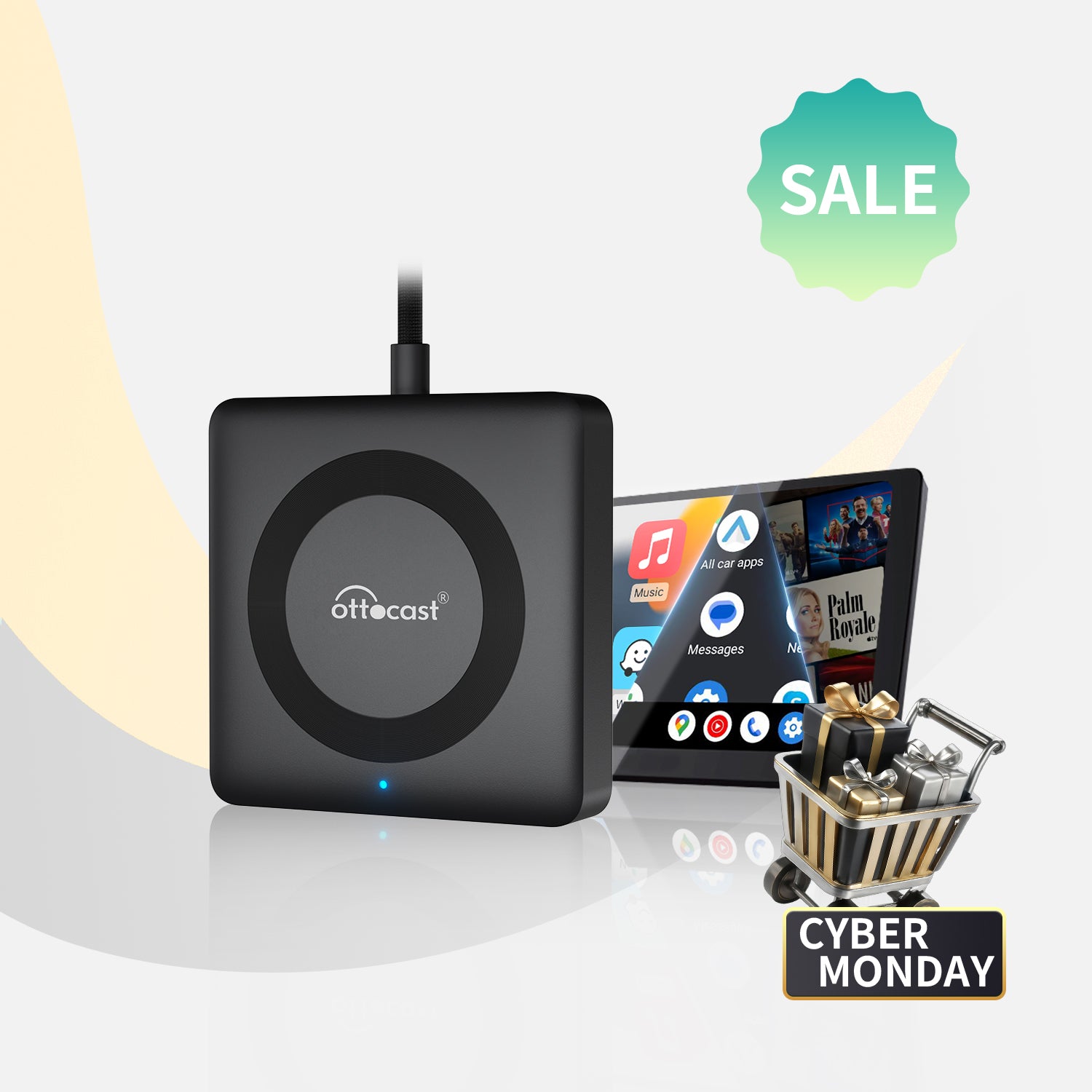 カーオーディオ ottocast CarTV MateMAX & Fire TVStick HD Ottocast Car TV Mate Pro - Fire TV Stick Converter with Wireless