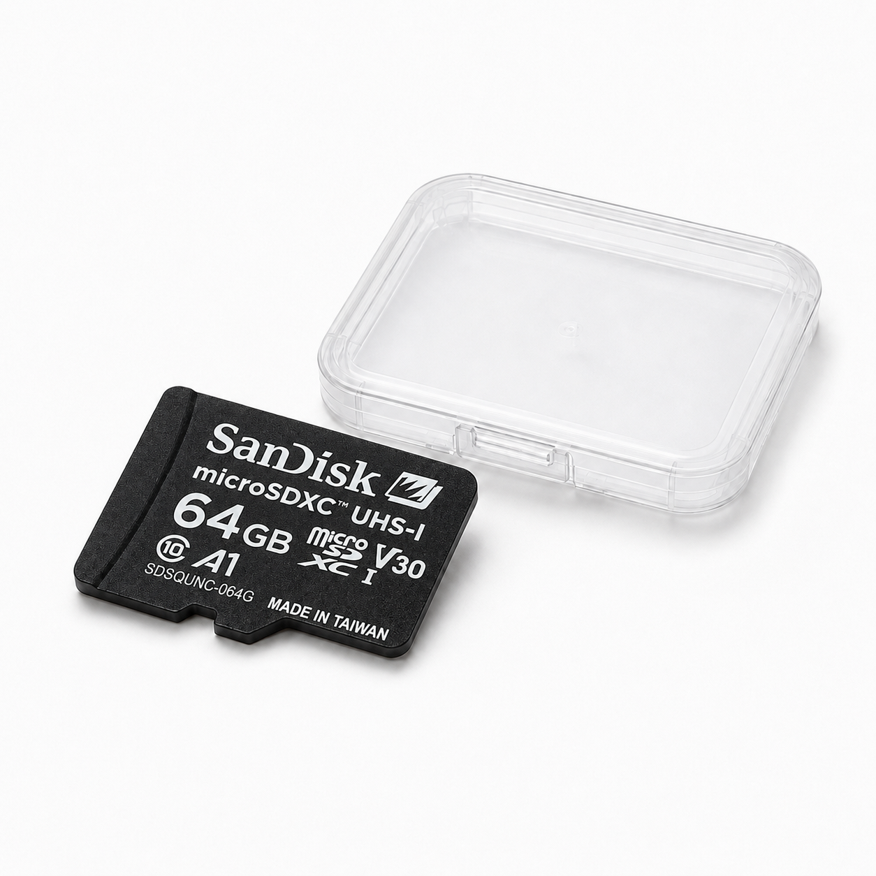 SanDisk 64GB TFカード ケース付き
