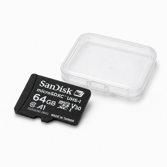 SanDisk 64GB TFカード ケース付き