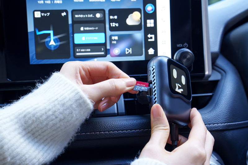 CarPlayポートにNanoAIを接続