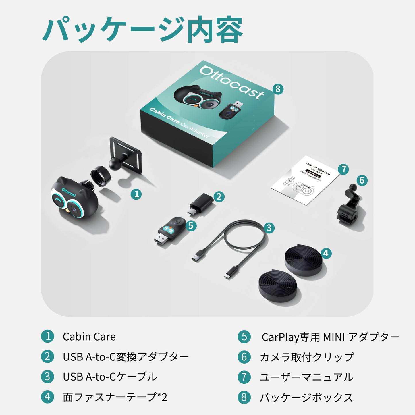 Cabin Care「後席カメラ」