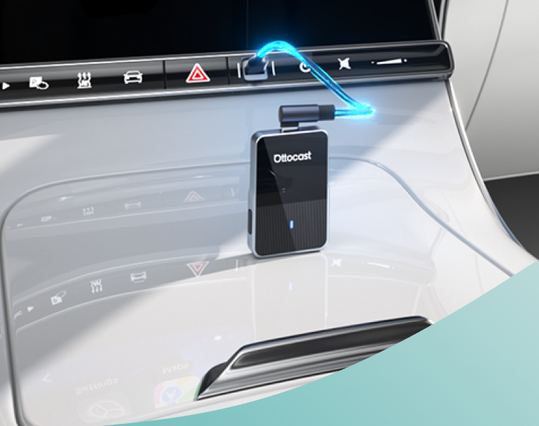 <h4>ワイヤレスCarPlayアダプターを接続</h4>