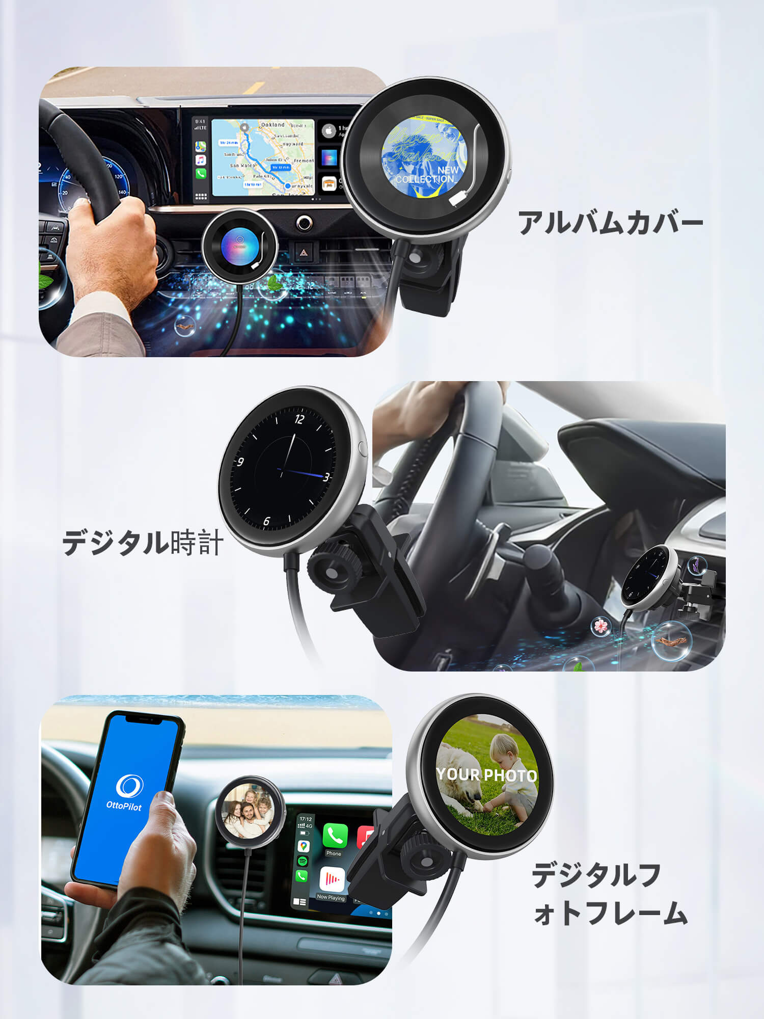 【ミニピン・イタグレ】carplay clip Amazon.com: OTTOCAST Wireless CarPlay Adapter - CarPlay Clip