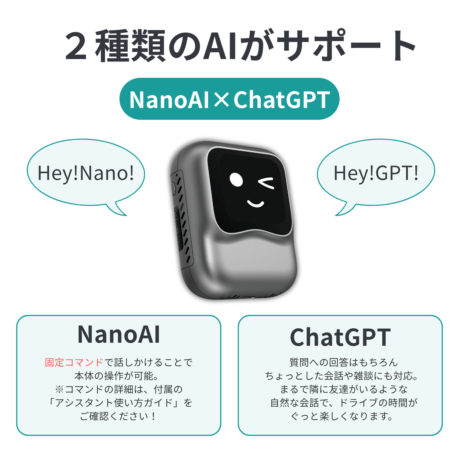 OTTOAIBOX Nano AI | 音声操作×1.83インチ画面搭載の次世代デバイス OTTOAIBOX Nano AI | 音声操作×1.83インチ画面搭載の次世代デバイス