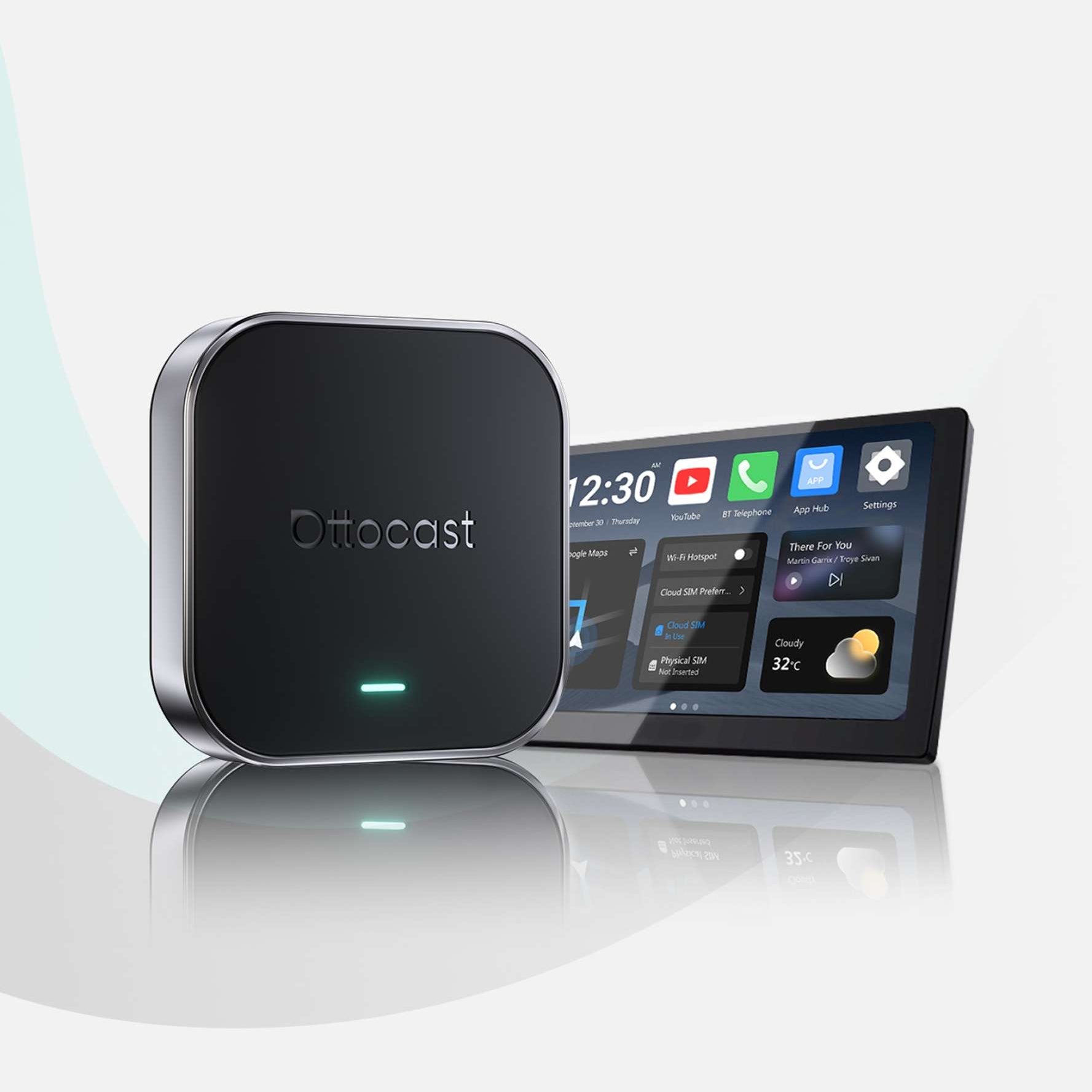 Ottocast E2　オットキャスト　１週間使用　クラウドSIM多少残あり Amazon.co.jp: 【公式】Ottocast E2 オットキャスト OttoAiBox E2 最新