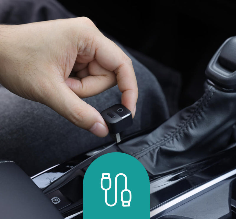 <h4>ポートに差すだけ</h4>