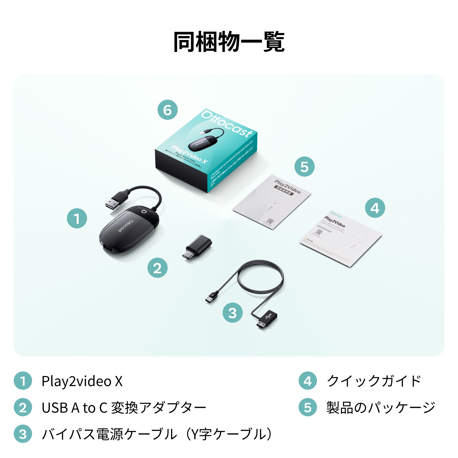 Play2Video X | 挿すだけでCarPlayをワイヤレス化＆動画アプリ内蔵