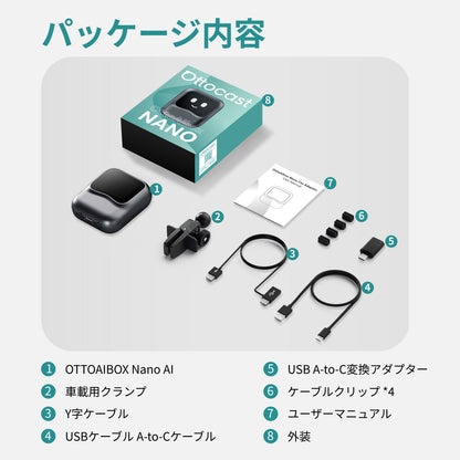 OTTOAIBOX Nano AI | 音声操作×1.83インチ画面搭載の次世代デバイス 